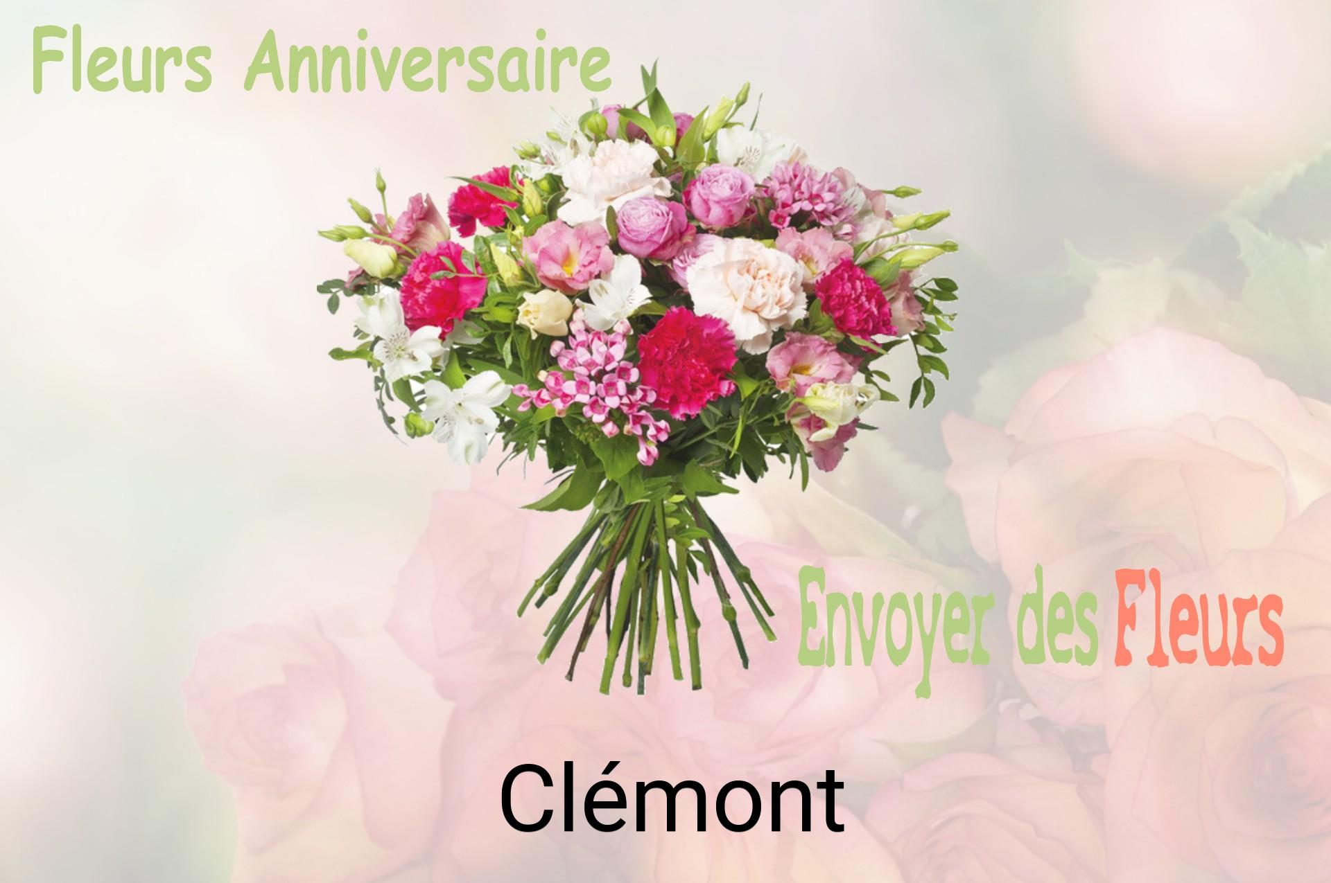 Bouquet de fleurs d’anniversaire livré à Clémont