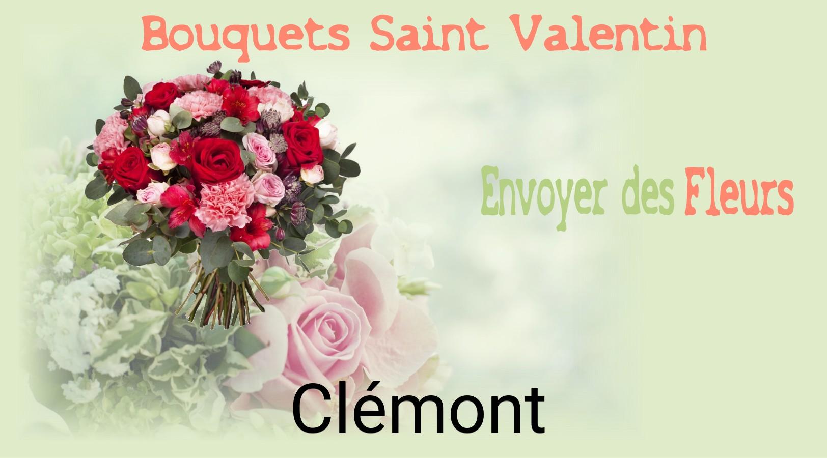 Roses de Saint-Valentin livrées à Clémont